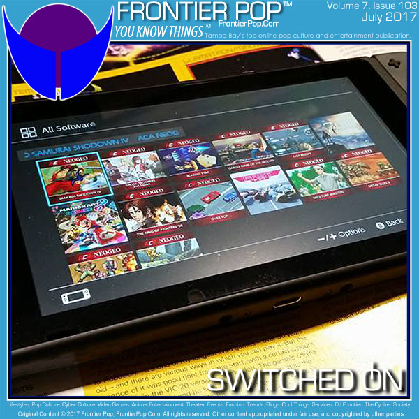 Frontier Pop issue 103 Volume 7 July 2017: Switched On