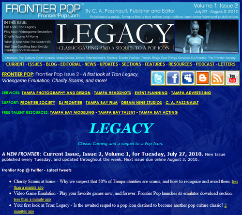 Frontier Pop Issue 2: Legacy