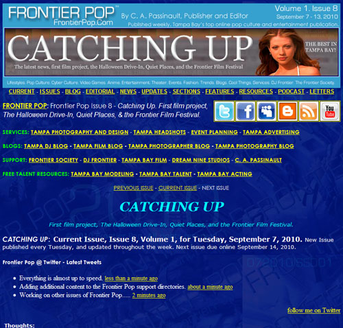 Frontier Pop Issue 8: Catching Up